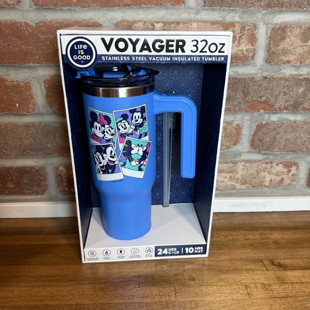 Disney x Life is Good | The Voyager 32oz Luxury Travel Tumbler